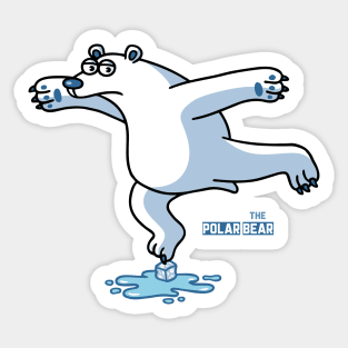 Save the Polar Bear Sticker